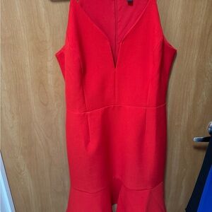 Women’s Greylin Bold Red Dress like new.